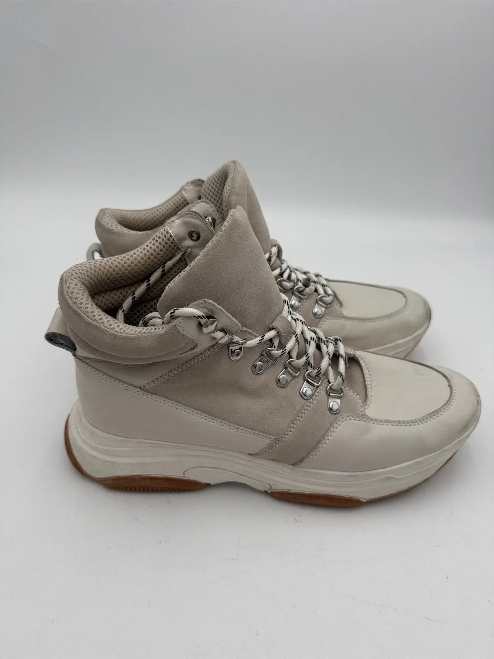 Steve Madden X Winnie Harlow sneakers women 10M  glorey High-Top Casual  leather